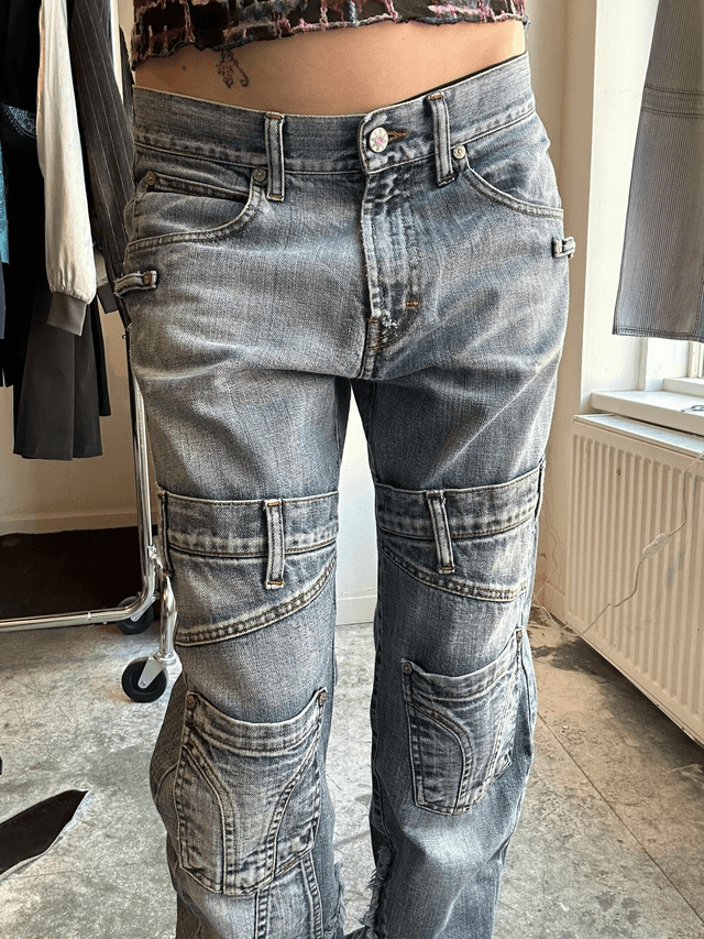 reconstructed jeans
